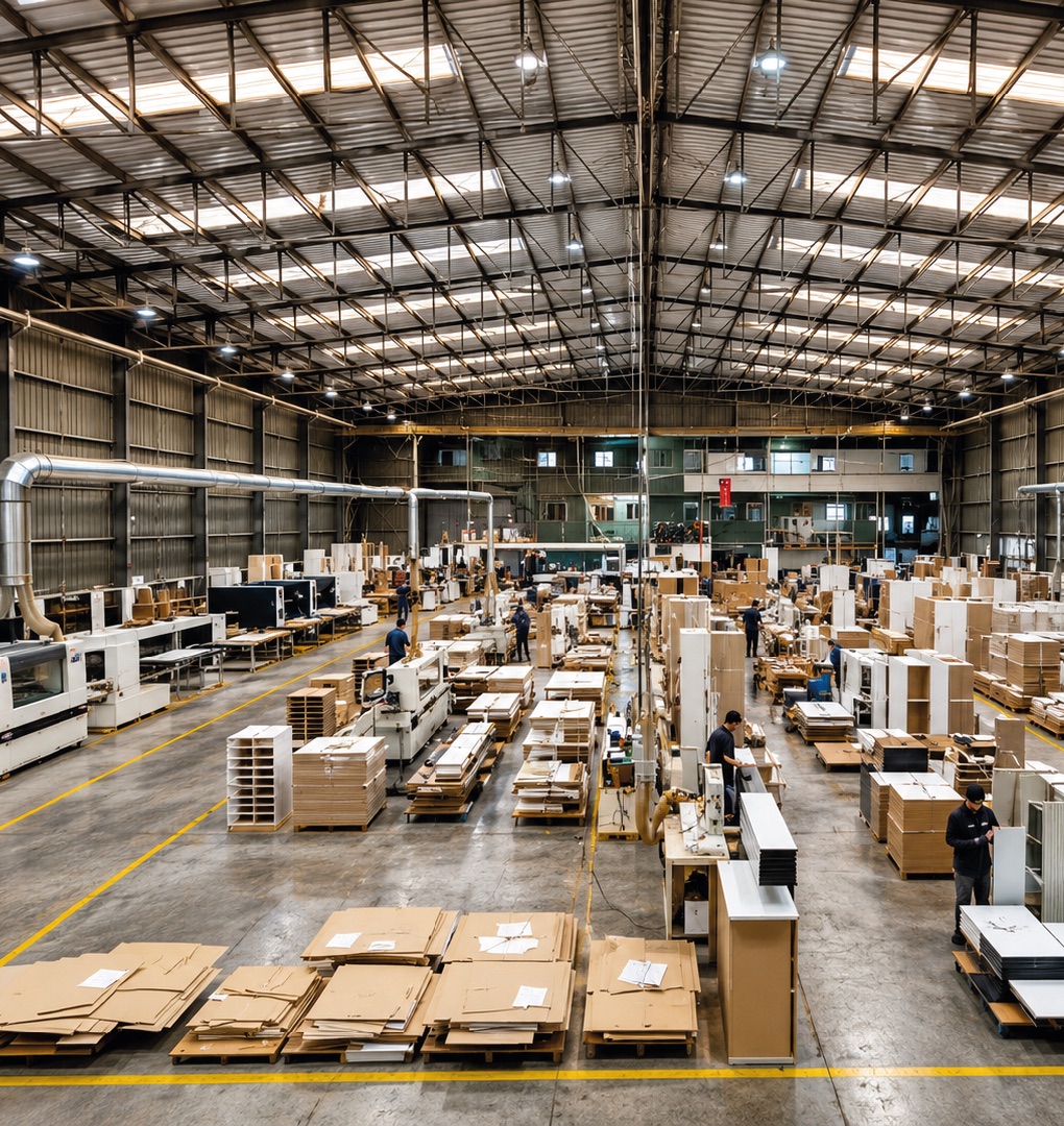 Nave de fabricación de UVZ en Quilicura