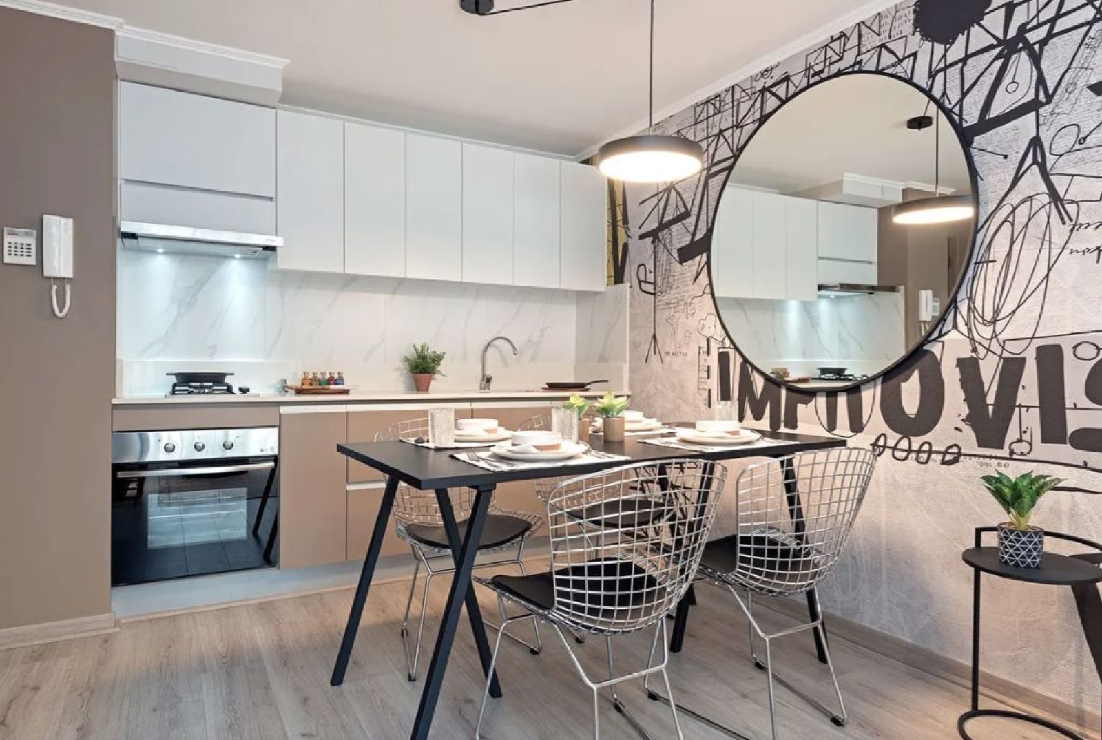 Cocina del Edificio Art Neo